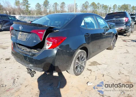 2017 Toyota Corolla Se z USA, uszkodzony, nr VIN 2T1BURHE1HC942979